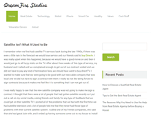 Tablet Screenshot of dreamfirestudios.com